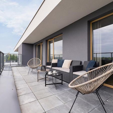 Stylowy Apartament Z Dwiema Sypialniami Balkonem I Parkingiem By Noclegi Renters Katowice Eksteriør bilde